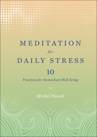 Cover image: Meditation for Daily Stress 9781419724053