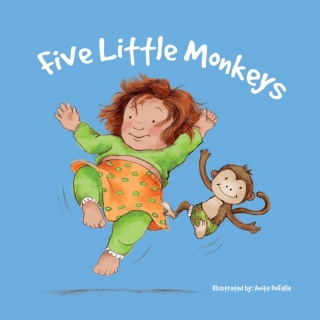 表紙画像: Five Little Monkeys 9781683420514