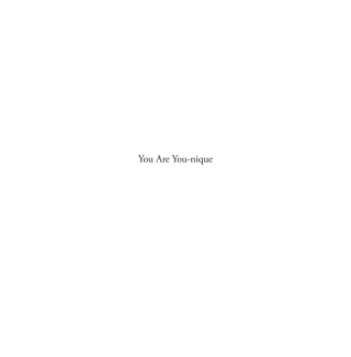 Titelbild: You Are You-nique 9781683507147