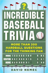 Cover image: Incredible Baseball Trivia 9781683582328