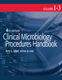 Cover image: Clinical Microbiology Procedures Handbook 4th edition 9781555818807