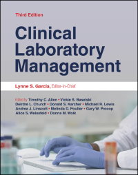 Cover image: Clinical Laboratory Management 3rd edition 9781683673910