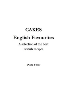 表紙画像: Cakes - English Favourites