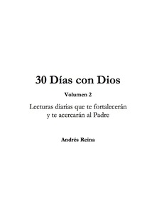 صورة الغلاف: 30 Días con Dios (Volumen 2)