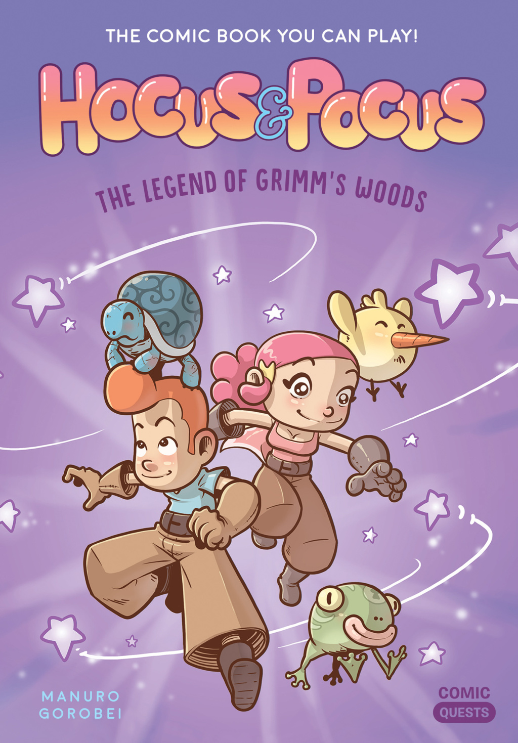 Hocus & Pocus: The Legend of Grimm’s Woods The Comic Book You Can Play