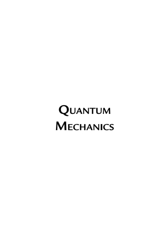 Imagen de portada: Quantum Mechanics 1st edition 9781942270799