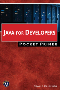 Imagen de portada: Java for Developers Pocket Primer 9781683925491