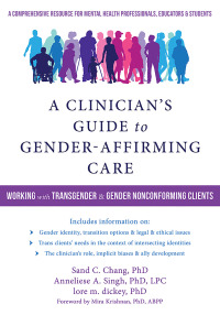 Titelbild: A Clinician's Guide to Gender-Affirming Care 9781684030521