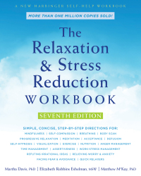 Cover image: The Relaxation and Stress Reduction Workbook 7th edition 9781684033348