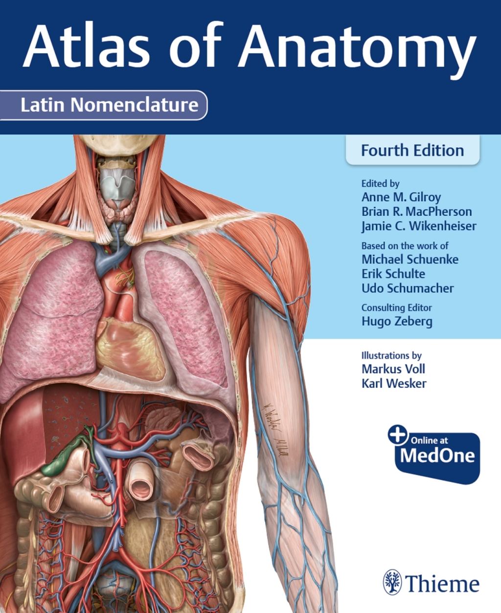 Atlas of Anatomy, Latin Nomenclature 4th Edition