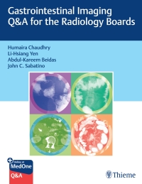 Cover image: Gastrointestinal Imaging Q&A for the Radiology Boards 1st edition 9781684205561