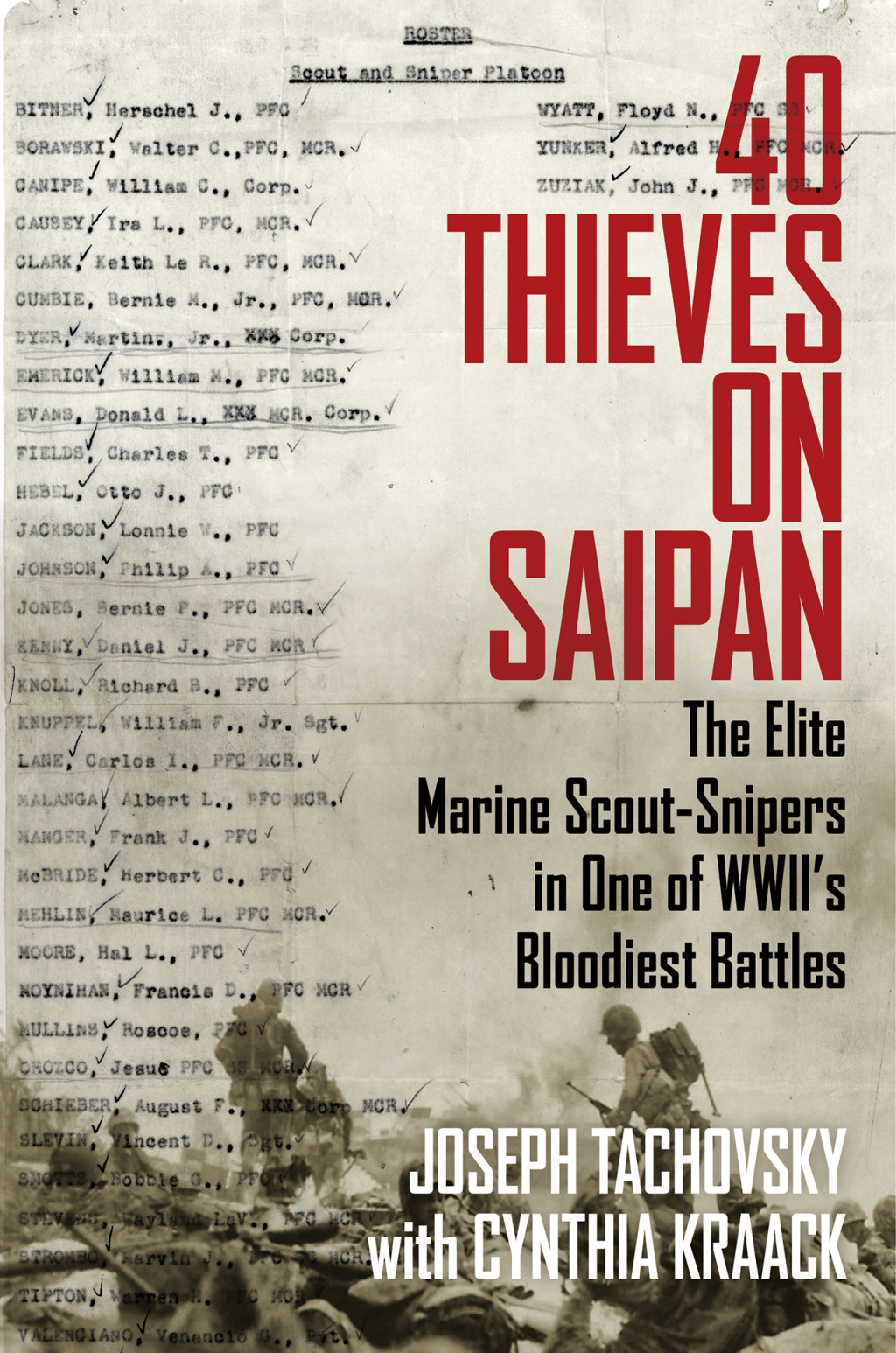 40 Thieves on Saipan The Elite Marine Scout-Snipers in One of WWII’s Bloodiest Battles