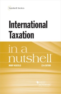 Cover image: Herzfeld's International Taxation in a Nutshell 12th edition 9781684673469