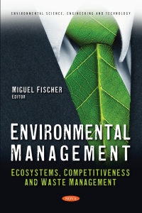 Imagen de portada: Environmental Management: Ecosystems, Competitiveness and Waste Management 9781685070199