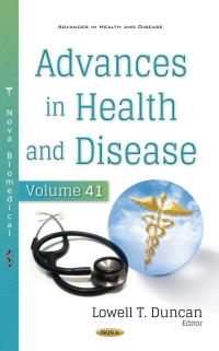 Cover image: Advances in Health and Disease. Volume 41 9781685071035
