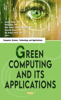 Omslagafbeelding: Green Computing and Its Applications 9781685073572