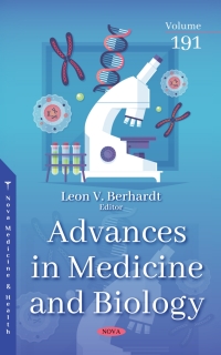 Cover image: Advances in Medicine and Biology. Volume 191 9781685073770