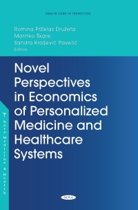 Omslagafbeelding: Novel Perspectives in Economics of Personalized Medicine and Healthcare Systems 9781685073909