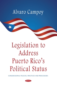 Cover image: Legislation to Address Puerto Rico’s Political Status 9781685074043