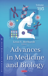 Cover image: Advances in Medicine and Biology. Volume 193 9781685075248