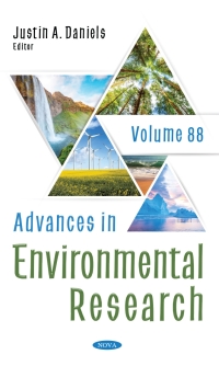 Cover image: Advances in Environmental Research. Volume 88 9781685075637