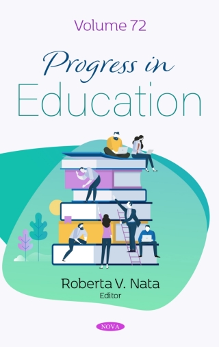 Imagen de portada: Progress in Education. Volume 72 9781685075576