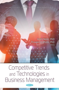 表紙画像: Competitive Trends and Technologies in Business Management 9781685076122