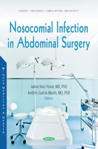 Imagen de portada: Nosocomial Infection in Abdominal Surgery 9781685076030