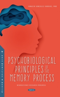 Titelbild: Psychobiological Principles of the Memory Process 9781685076610