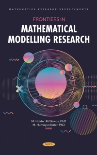 Cover image: Frontiers in Mathematical Modelling Research 9781685074302