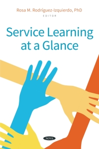 Imagen de portada: Service Learning at a Glance 9781685077396