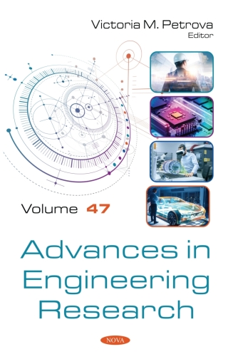 Cover image: Advances in Engineering Research. Volume 47 9781685077969