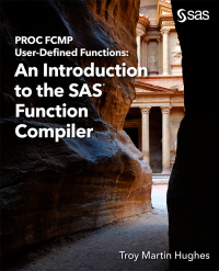 Cover image: PROC FCMP User-Defined Functions 9781685800062