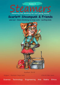 Cover image: Scarlett Steampunk & Friends use out there thinking to help sofa surfing kids 9781685831127