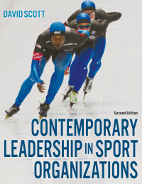 Omslagafbeelding: Contemporary Leadership in Sport Organizations 2nd edition 9781718200302