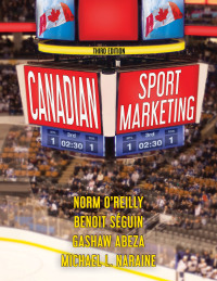 صورة الغلاف: Canadian Sport Marketing 3rd edition 9781718200944