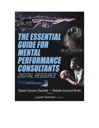 Cover image: The Essential Guide for Mental Performance Consultants Digital Resource 1st edition 9781718208087
