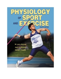 Imagen de portada: Physiology of Sport and Exercise 8th Edition HKPropel Access—Emporia State University 8th edition 9781718217485