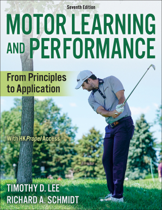 Cover image: Motor Learning and Performance 7th edition 9781718221093