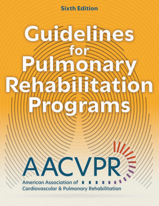 Imagen de portada: Guidelines for Pulmonary Rehabilitation Programs 6th edition 9781718231573
