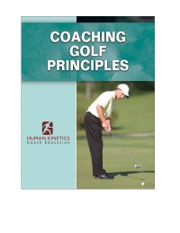Cover image: Coaching Golf Principles Online Course 1st edition 9781718239418