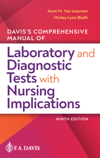 Omslagafbeelding: Davis's Comprehensive Manual of Laboratory and Diagnostic Tests With Nursing Implications 9th edition 9781719640589
