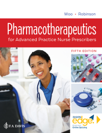Imagen de portada: Pharmacotherapeutics for Advanced Practice Nurse Prescribers with Davis Edge 5th edition 9780803669260