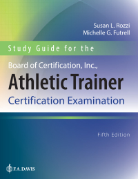Imagen de portada: Study Guide for the Board of Certification, Inc., Athletic Trainer Certification Examination 5th edition 9780803669024