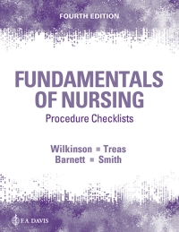 Imagen de portada: Procedure Checklist for Fundamentals of Nursing 4th edition 9780803676893