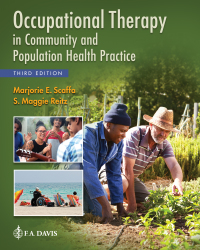 Cover image: Occupational Therapy in Community and Population Health Practice 3rd edition 9780803675629