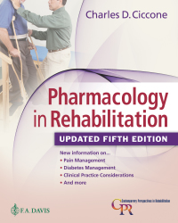 Cover image: Pharmacology in Rehabilitation Updated Edition 5th edition 9781719645348