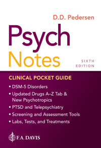 صورة الغلاف: Psych Notes: Clinical Pocket Guide 6th edition 9780803645454