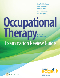 Imagen de portada: Occupational Therapy Examination Review Guide with Davis Edge 5th edition 9780803690189