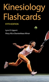 Cover image: Kinesiology Flashcards 5th edition 9781719644549